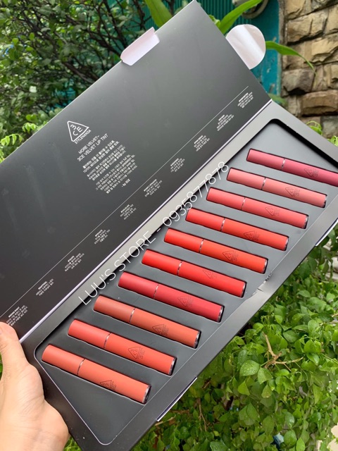 Set Son Kem 3CE Velvet Tint 10 cây Fullsize | BigBuy360 - bigbuy360.vn