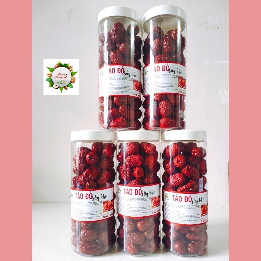 Táo Đỏ Thượng Hạng, Táo Tàu Hàn Quốc Sấy Dẻo Không Đường - ToFood86