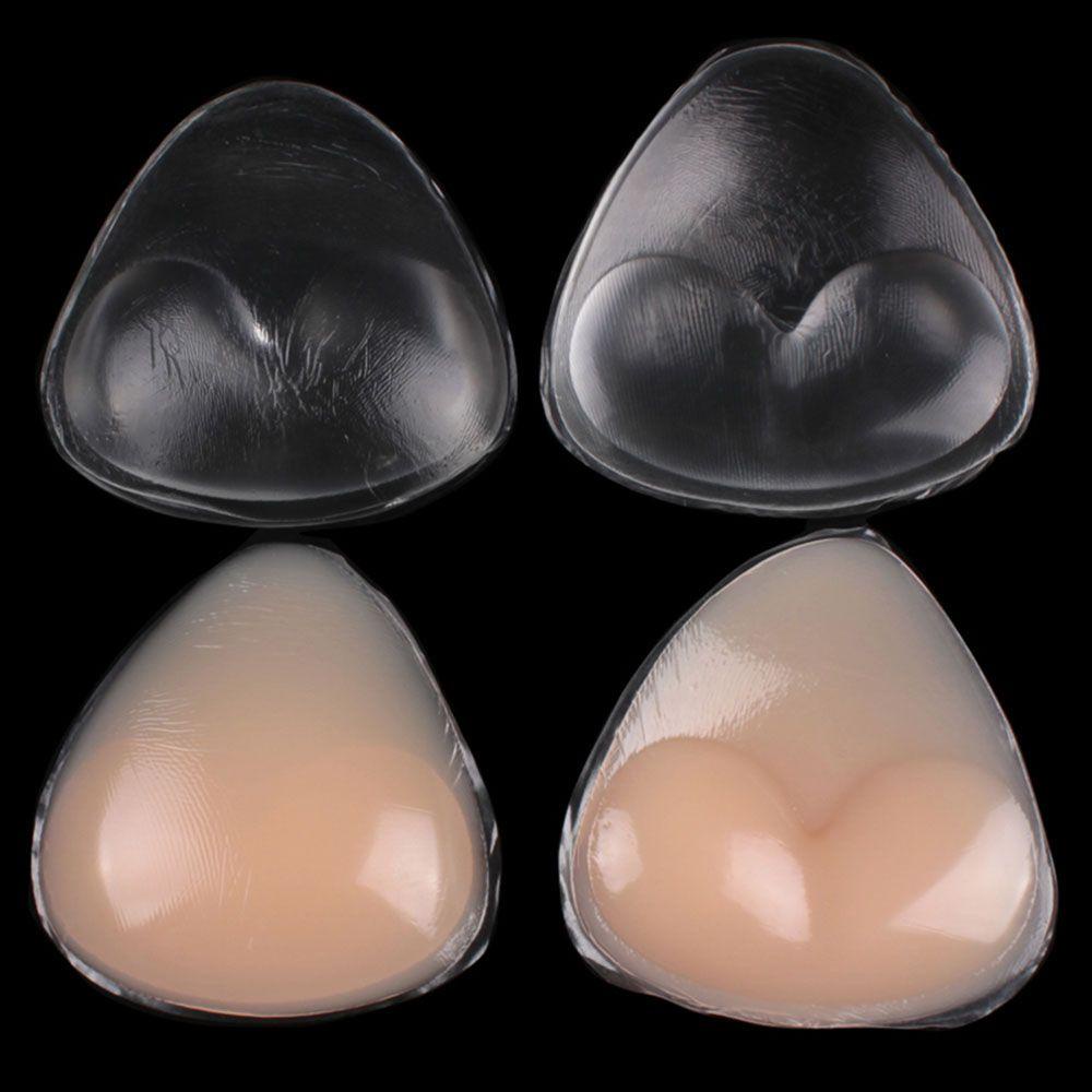 1 Cặp Miếng Đệm Nâng Ngực Bằng Silicon Hình Tam Giác Gợi Cảm Cho Nữ
