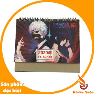 (Lịch 2020) Lịch để bàn hình Anime Tokyo Ghoul - Ngạ Quỷ Tokyo hay Đêm tối tokyo