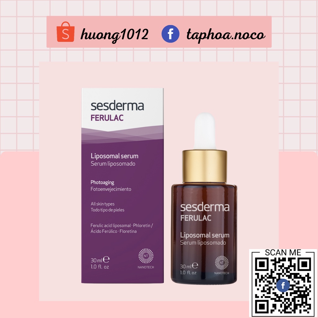 Serum chống lão hóa Sesderma Ferulac Liposomal Serum 30ml