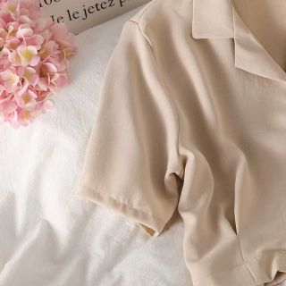 (HÀNG ORDER) Áo croptop cổ sơ mi kèm ảnh thật