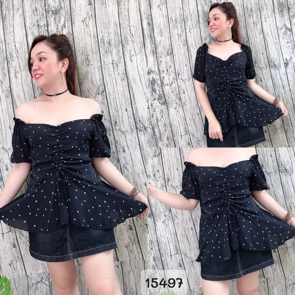 SALE Áo BIG SIZE peplum Bi Bi Tim 15497