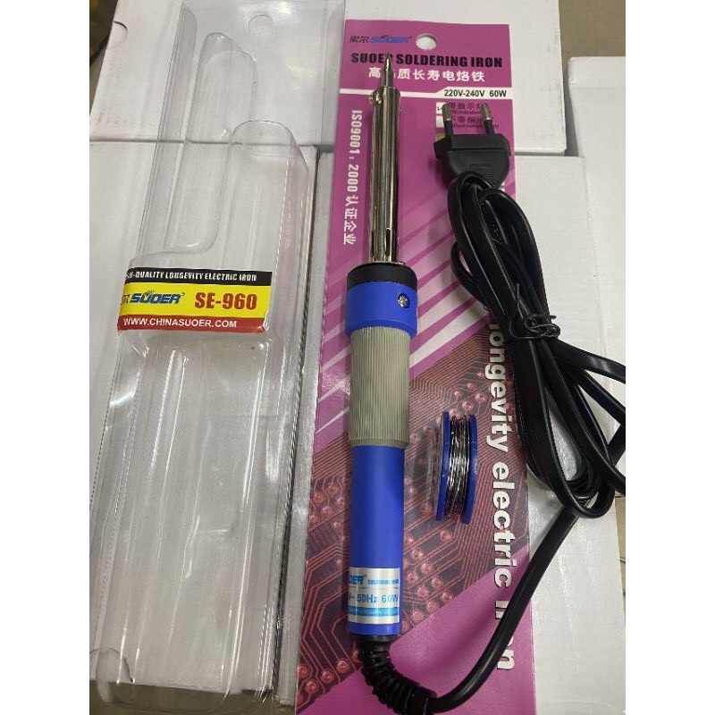 Mỏ hàn thiếc gia nhiệt nhanh chóng 60W-40W