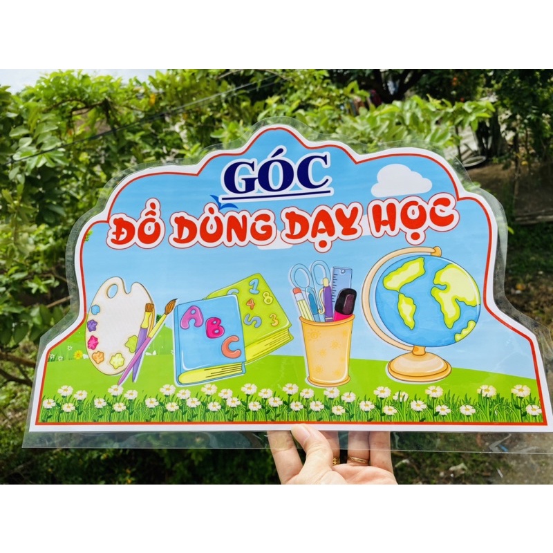 Góc A3 trang trí lớp học