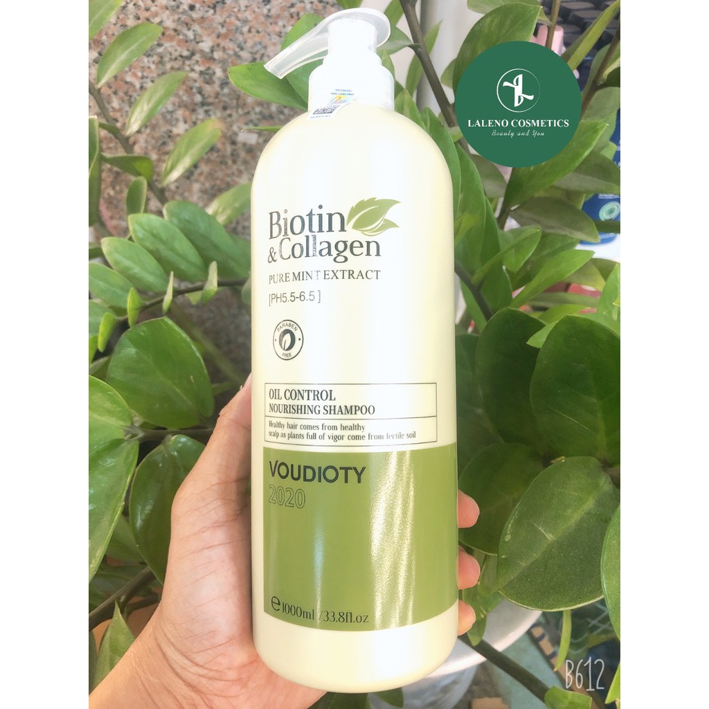 BỘ DẦU GỘI XẢ BIOTIN &amp; COLLAGEN KIỀM DẦU, DƯỠNG ẨM CHO TÓC 1000ML