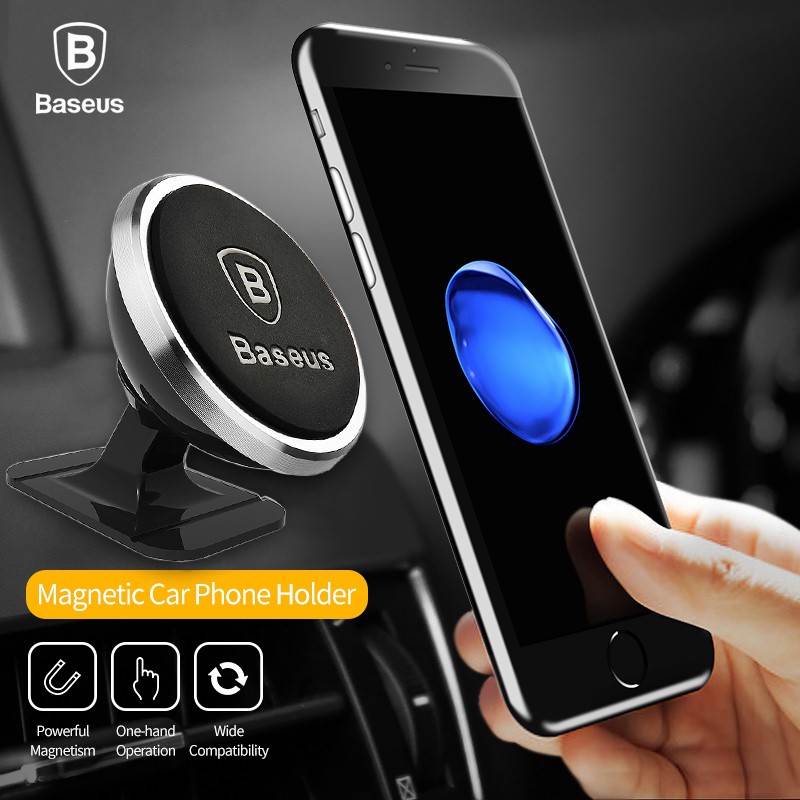 Giá đỡ điện thoại từ tính xoay 360 độ tiện dụng cho xe hơi | BigBuy360 - bigbuy360.vn