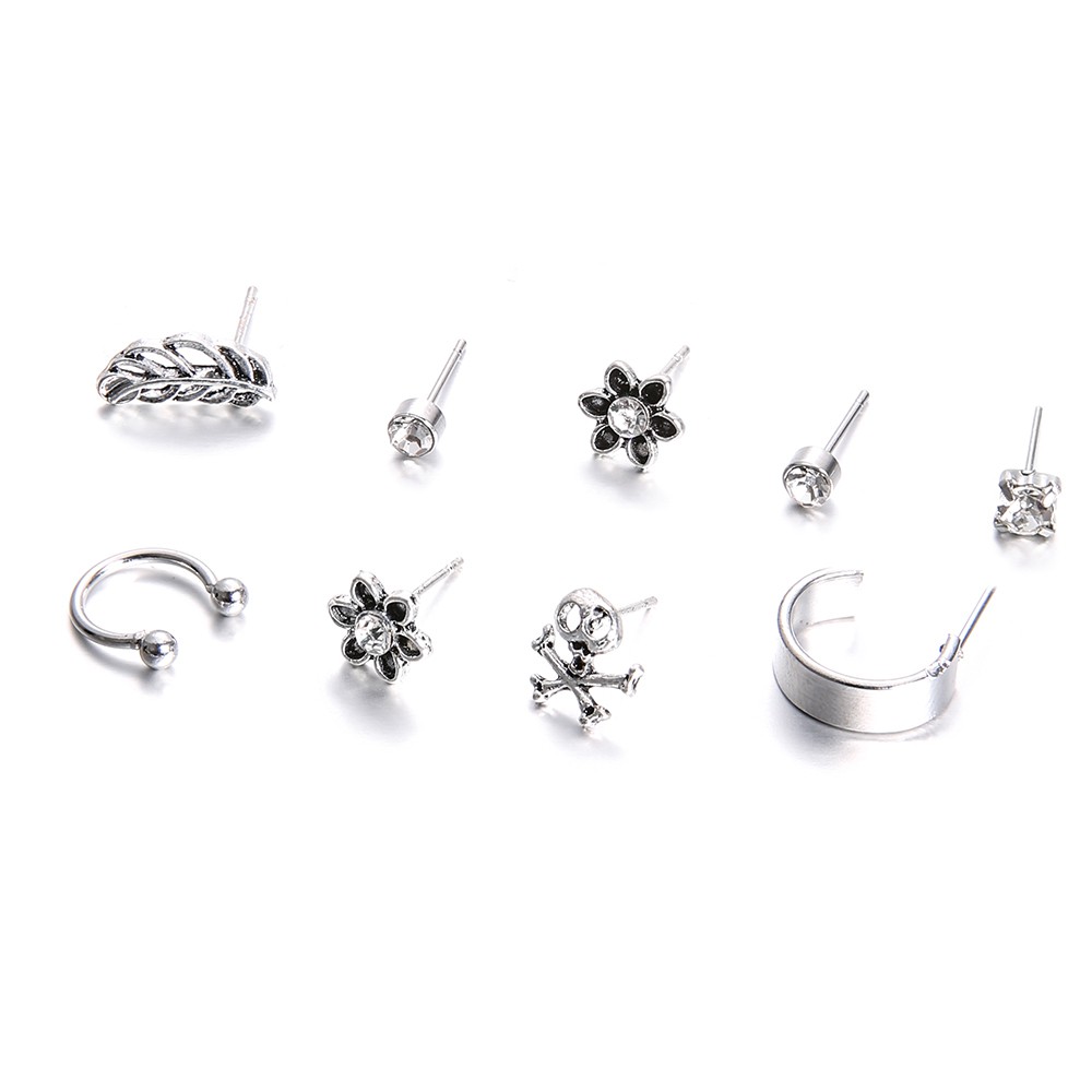 Set 9 Khuyên Tai Phong Cách Cổ Điển Thời Trang Mới