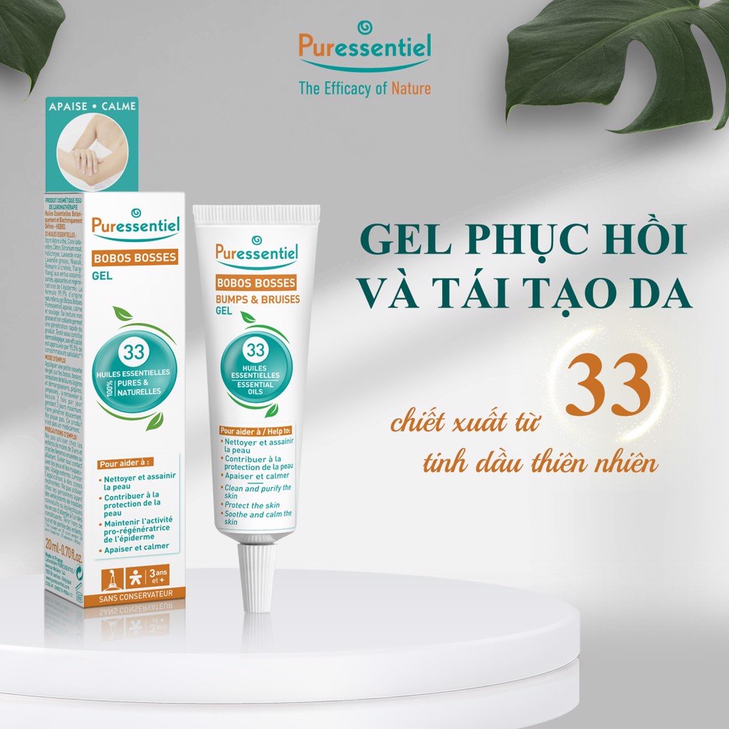 Gel Phục Hồi Và Tái Tạo Da Puressentiel - Hàng chính hãng PHÁP 20ml