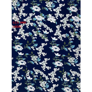 VẢI LỤA 100D HOA NHÍ - DÒNG VẢI THÔNG DỤNG - 1 MÉT X 1M5