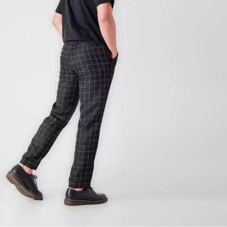 < Mã sản xuất 8PJGV4565... Quần Dài Vải tartan Kẻ Sọc Ca Rô Cá Tính Cho Nam