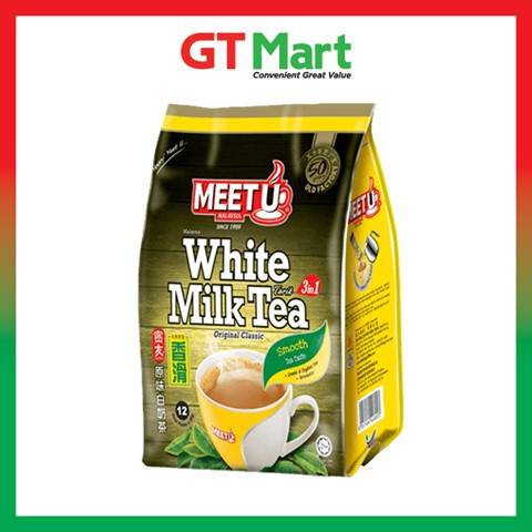 Trà Sữa Tự Pha MEET U WHITE MILK TEA Túi 480G (12 GÓI)