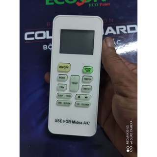 REMOTE MÁY LẠNH , ĐIỀU KHIỂN ĐIỀU HÒA MIDEA ( HÀNG TỐT 100%)