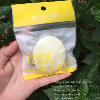 Cọ rửa mặt silicon