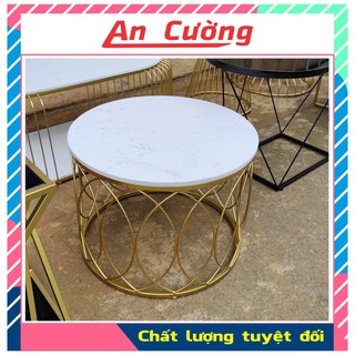 Bàn Trà Sofa Tròn Hiện Đại💖𝑭𝑹𝑬𝑬𝑺𝑯𝑰𝑷💖Bàn Trà Sofa Hiện Đại Mặt  Kính Cường Lực