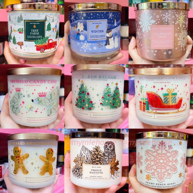 NẾN THƠM BATH AND BODY WORKD 3 BẤC 411G