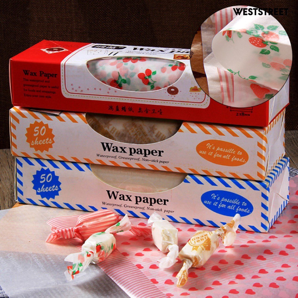 Cake  Non Stick Food Wax Paper Cooking Baking Wrap