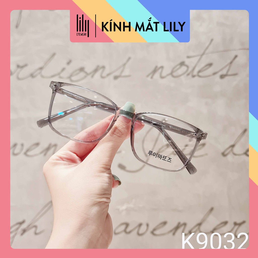 Kính cận đẹp nam nữ Lily Eyewear kính kim loại thời trang hàn quốc BTS hè 2021 - K9032