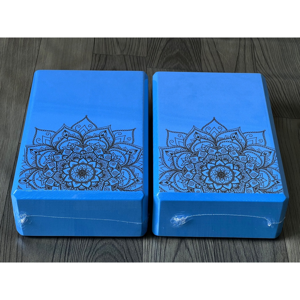 Gạch tập yoga - Thư viện Yoga - Khối lượng 220gr, size 23cm x 15cm x 8cm