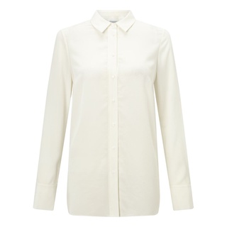 Áo sơ mi lụa trắng Jigsaw Silk Shirt J33889