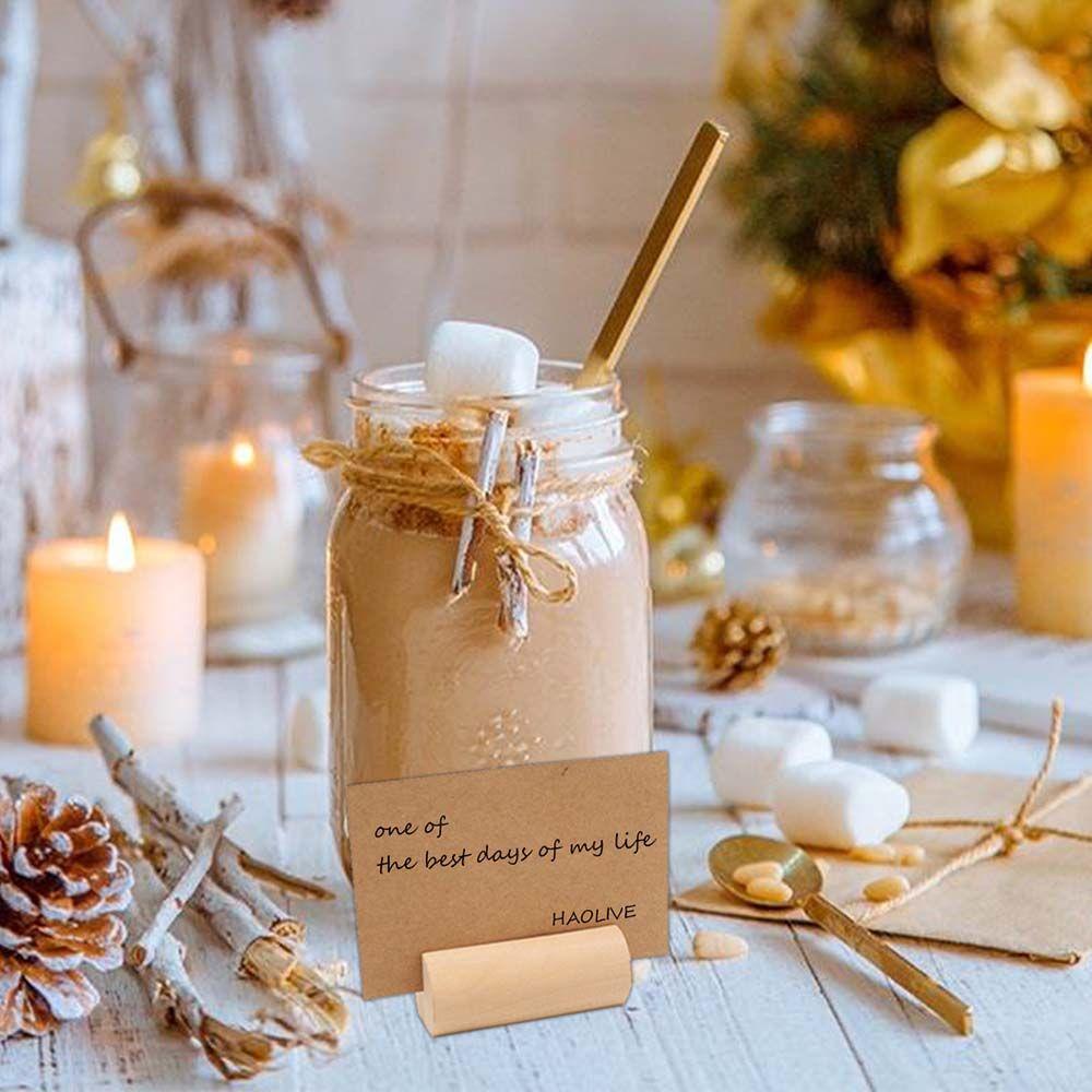Set 20 Giá Đỡ Trưng Bày Thẻ Ghi Số Bàn Tiệc Cưới Thiết Kế Sáng Tạo