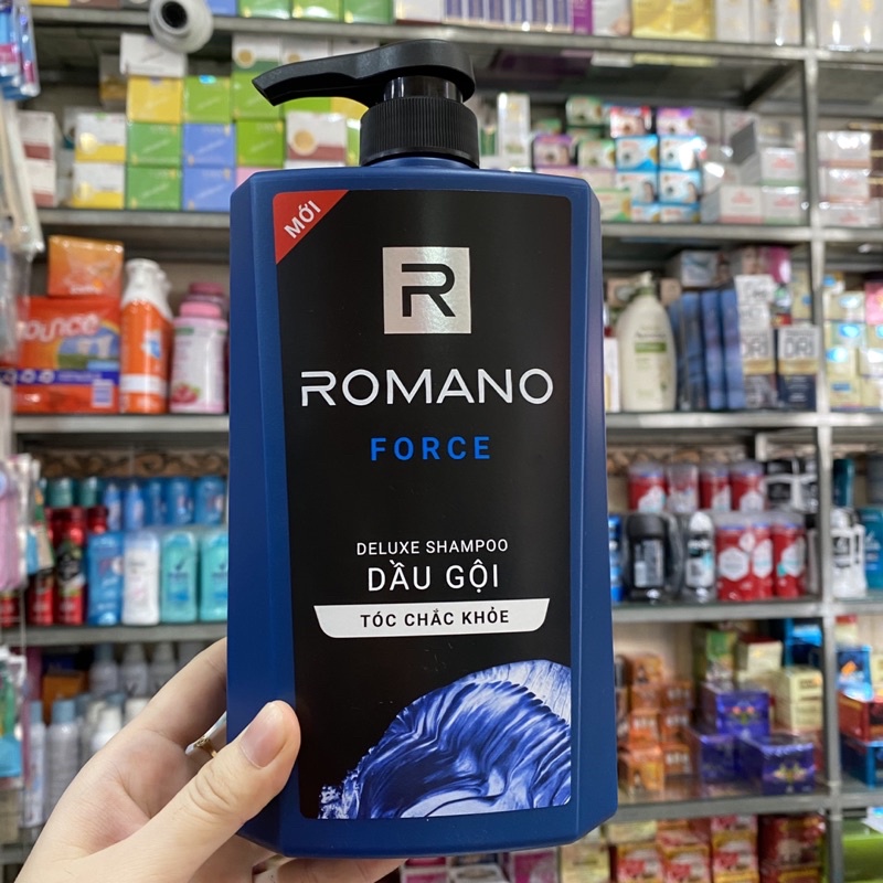 Dầu gội cao cấp Romano Force 650g