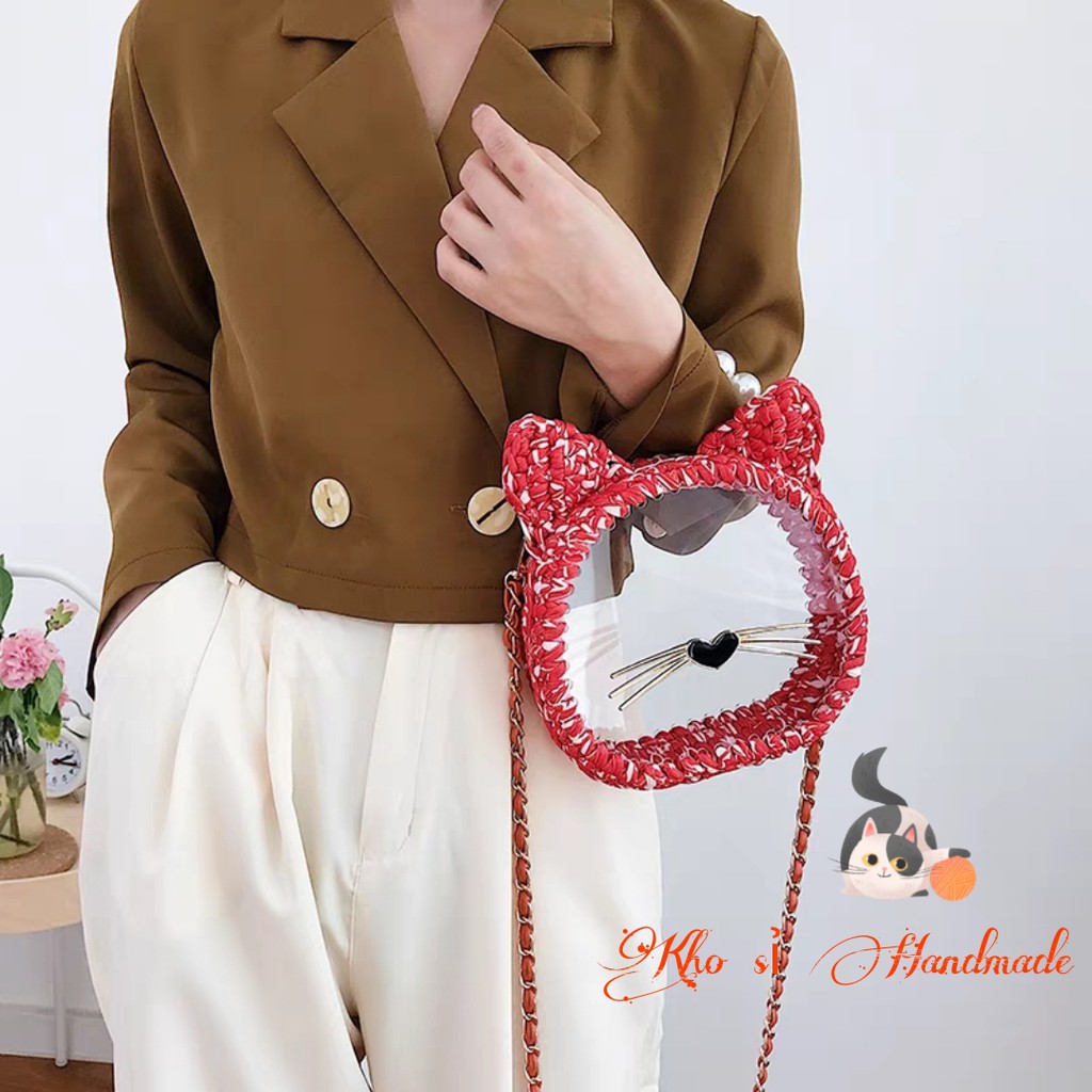 Mica mèo chuyên làm túi xách Handmade (2 tấm kèm râu mèo)