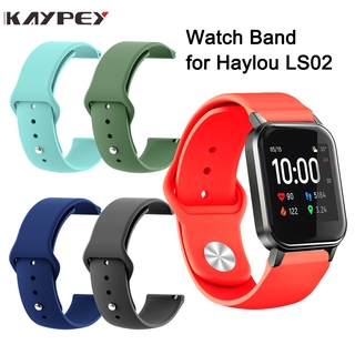 HAYLOU Dây Đeo Thay Thế Chất Liệu Silicon Thiết Kế Nhiều Lỗ Thời Trang Cho Iwatch Ls02