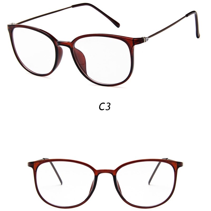 Kính Mát Gọng Kim Loại Siêu Nhẹ Chống Ánh Sáng Xanh Cho Nam Và Nữ