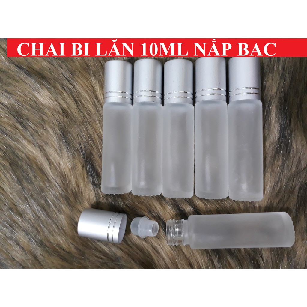 CHAI BI LĂN 10ML LỌ ĐỰNG DẦU DỪA THỦY TINH GIÁ RẺ