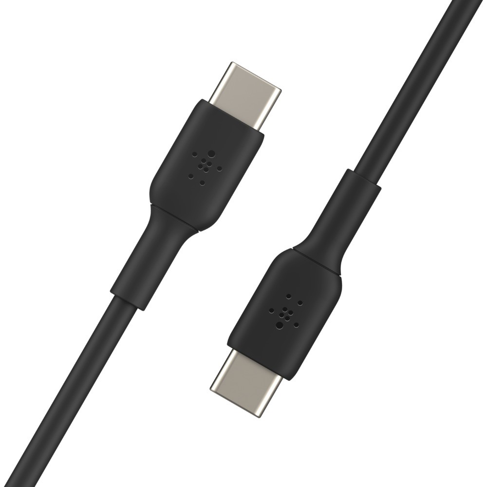 Cáp USB Type C to USB Type C BOOST↑CHARGE™ Belkin vỏ nhựa 60W, 1M &amp; 2M - Hàng Chính Hãng - CAB003bt