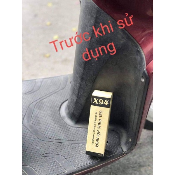 Phục Hồi Nhựa X94 Nhựa Đen Nhựa Nhám Dùng Cho Ô Tô Xe Máy Dung Tích 75ml