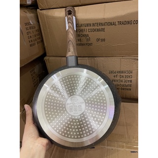 👍💁 CHẢO VÂN ĐÁ SUPER CHEF ĐÁY TỪ  size 24cm👍