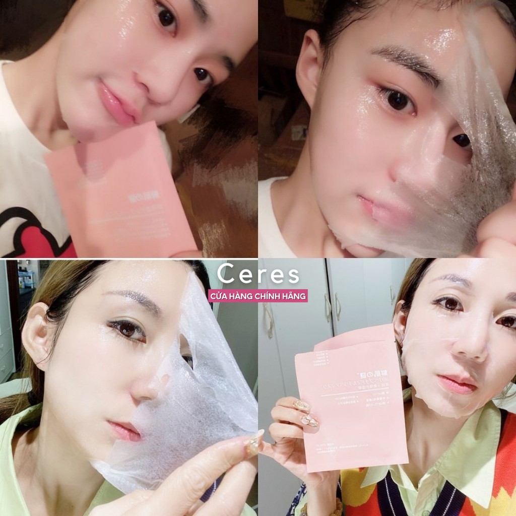 Mặt Nạ Nhau Thai Cừu 🐑𝑭𝒓𝒆𝒆𝒔𝒉𝒊𝒑🐑 Mặt Nạ Tế Bào Gốc - Mask Cuống Rốn Nhật Bản Rwine Beauty