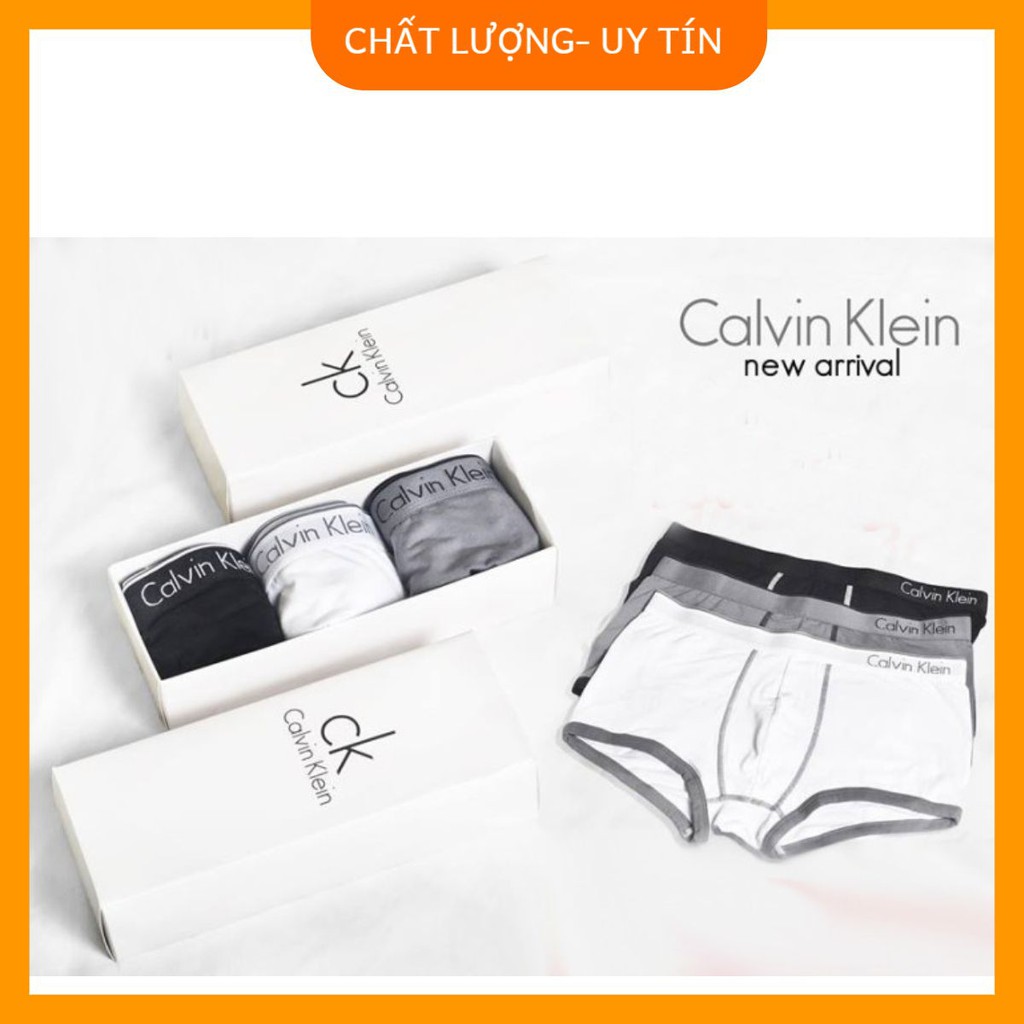 Sịp nam cotton 𝑭𝒓𝒆𝒆𝒔𝒉𝒊𝒑Quần sịp nam cạp chữ hộp 5 chiếc Kevin siêu đẹp