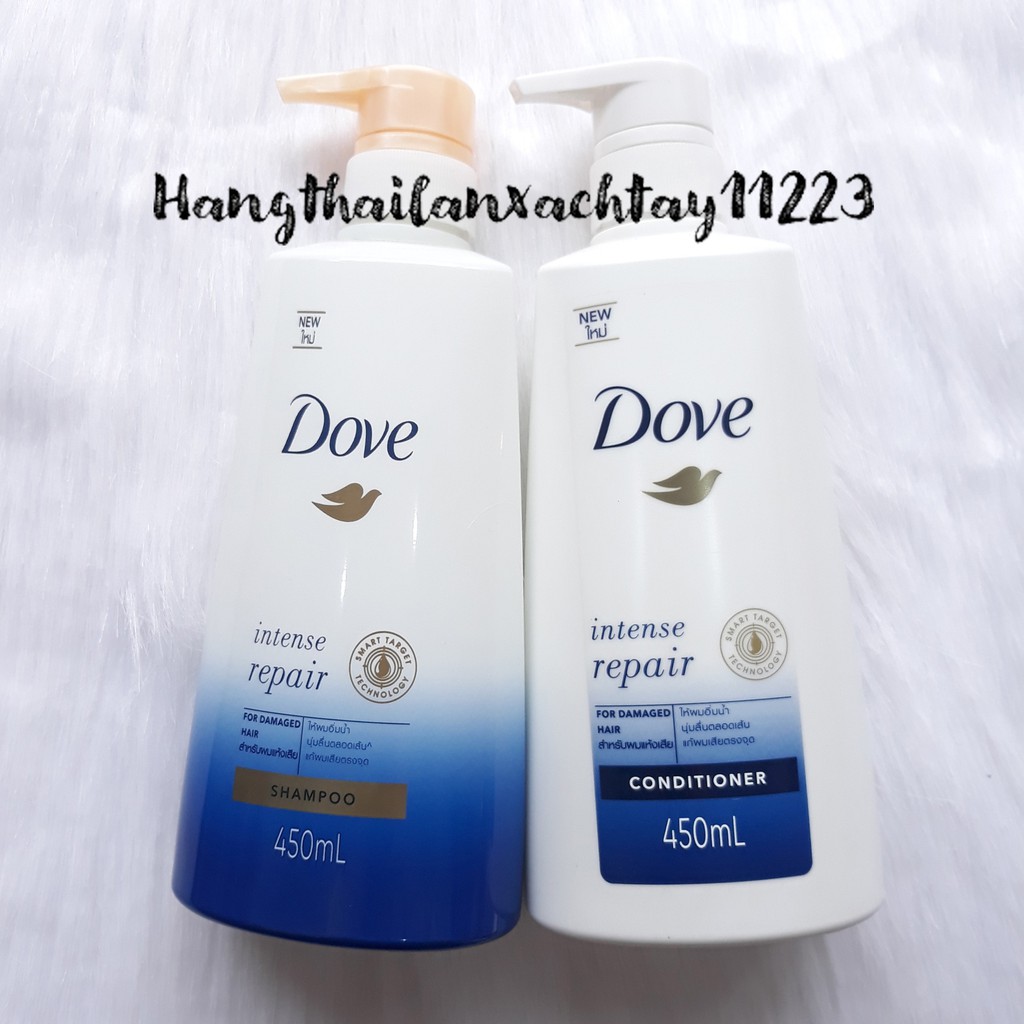 Cặp gội xả dove phục hồi hư tổn thái lan 450ml