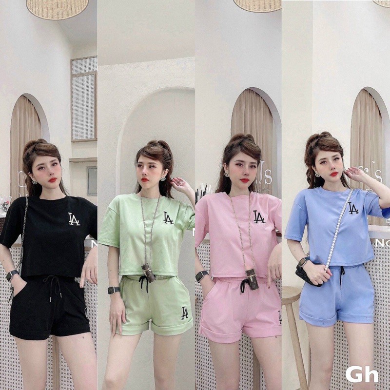 Bộ đùi cotton LA