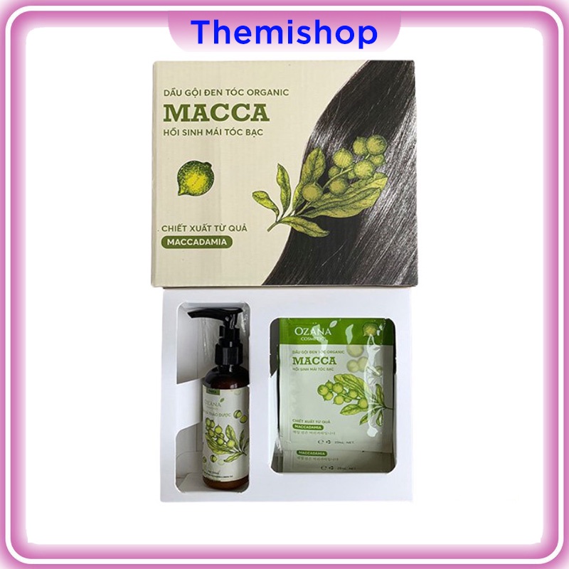 Dầu gội đen tóc thảo dược OZANA , thành phần tự nhiên giúp đen tóc, từ lần gội đầu tiên CT59