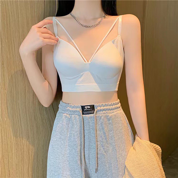 [Xả - dọn kho]Áo Bra Nữ Áo Lót Nữ cao cấp Vải cotton mút liền nâng ngực cực tốt cổ chữ v sexy PASANA2030