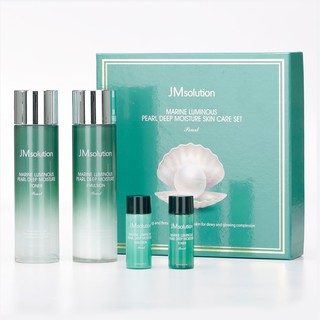 Bộ dưỡng da JM_Solution_Marine_Luminous_Pearl_Deep_Moisture_Skin_Care Set gồm 4 món