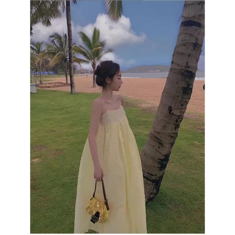 Đầm hai dây kiểu công chúa thời trang dành cho nữ | BigBuy360 - bigbuy360.vn