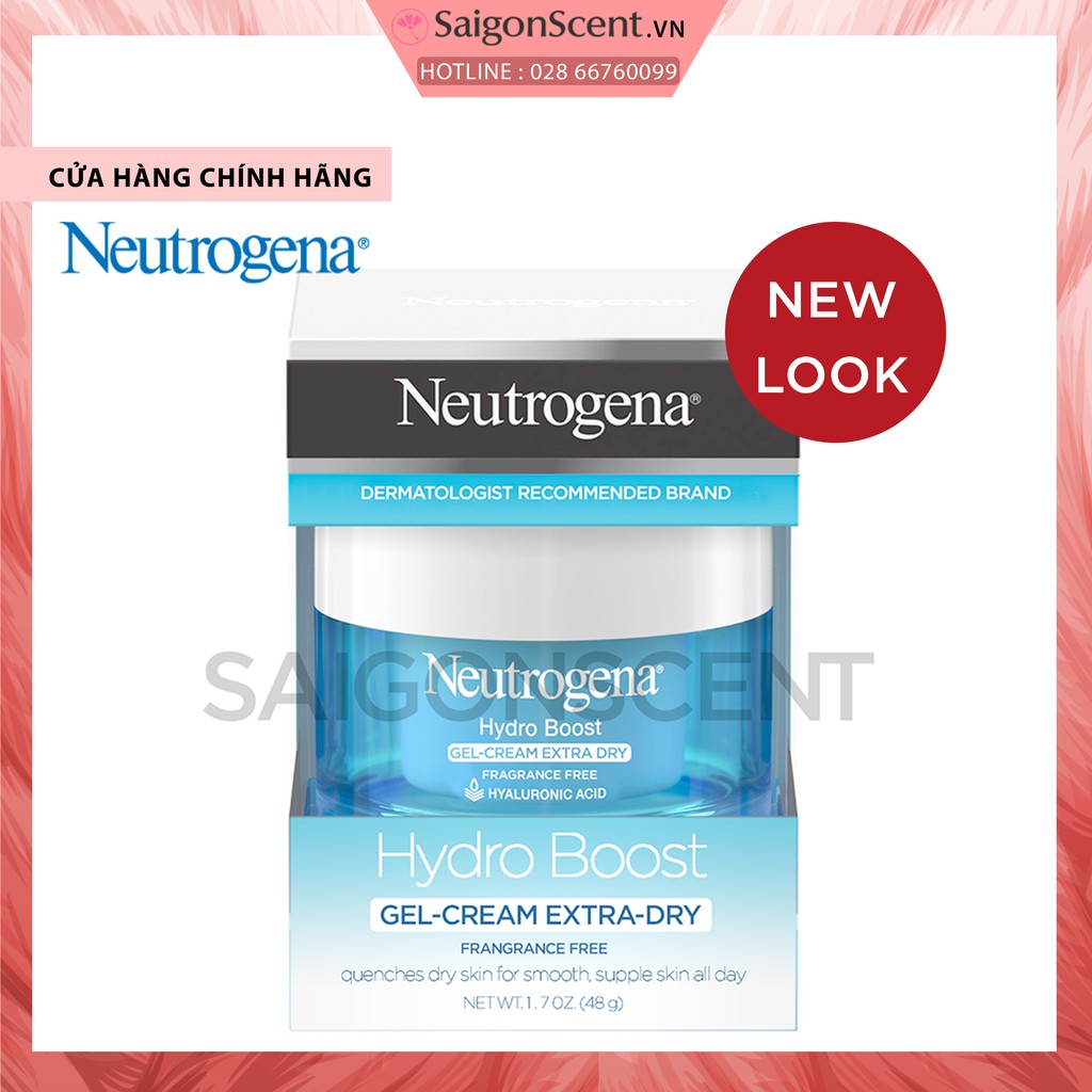 [SaigonScent] Kem dưỡng ẩm Neutrogena Hydro Boost - Gel Cream ( Da khô - 48g )