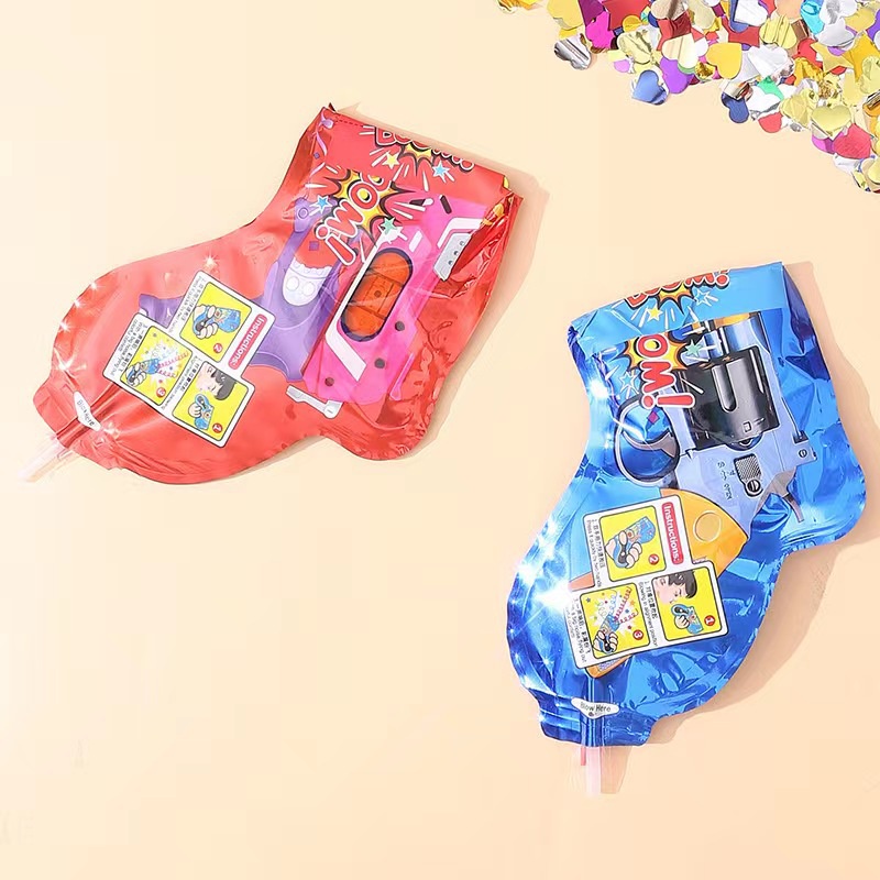 Bộ Bong Bóng Bơm Hơi Hình Pháo Hoa Trang Trí Tiệc Sinh Nhật