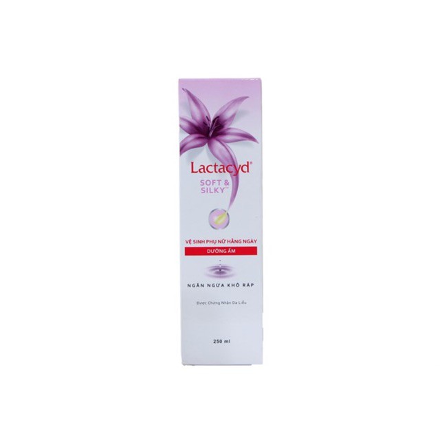 DUNG DỊCH VỆ SINH PHỤ NỮ LACTACYD SOFT &amp; SILKY 250ML - 150ML