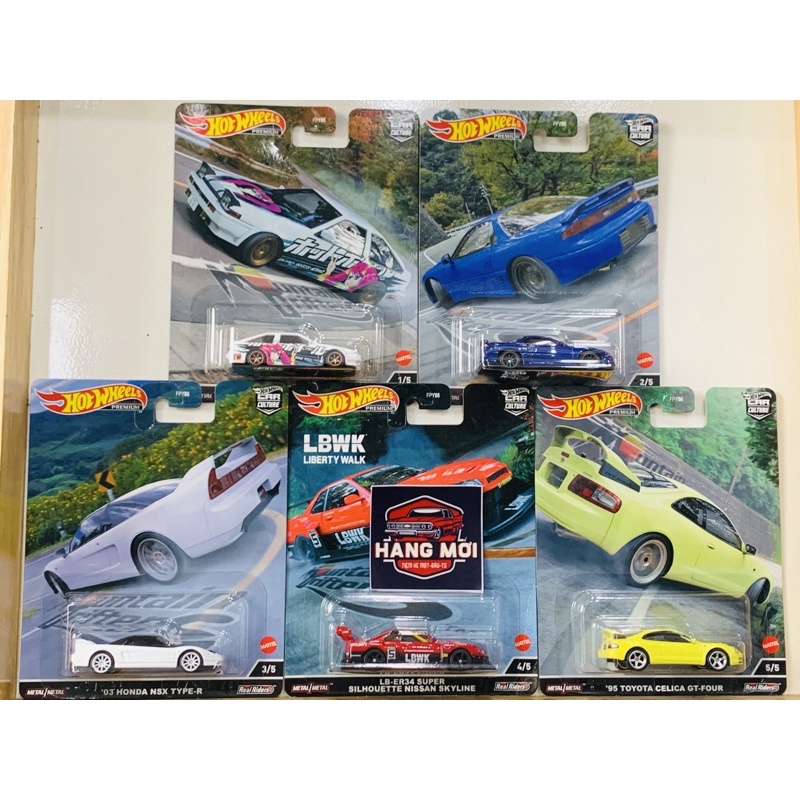 Hobby Store xe mô hình Hot Wheels Premium Mountain Drifters Set Lẻ