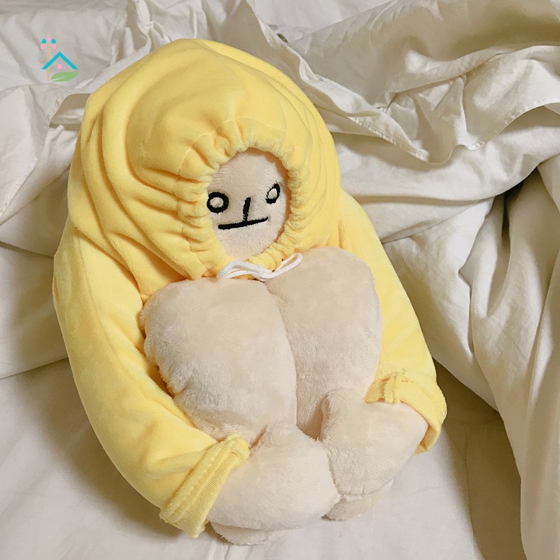 Tiktok COD cute toy bông bông bông Thú Nhồi Bông Dễ Thương 40cm Thích hợp làm quà tặng sinh nhật New Popular Banana Man Plush Toys Cute Appease Dolls Stuffed Toys Birthday Gifts for Girls Children