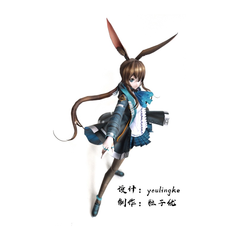 Mô hình giấy Arknights - DIY