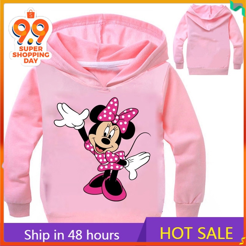 Áo Hoodie Dài Tay Cho Bé Gái TT066