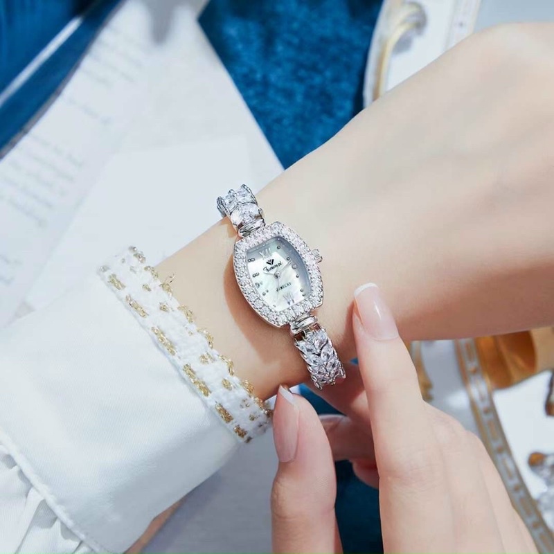 Đồng hồ nữ FUNMEI 20mm chính hãng máy Nhật Miyota đính đá swarovski chắc chắn full box thẻ bảo hành 12 tháng