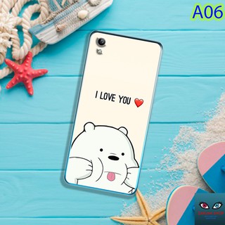 (❤️FREESHIP ĐƠN 50000❤️) Ốp lưng kính VIVO Y91C in hình in hình gấu We bare Bears Cute các loại